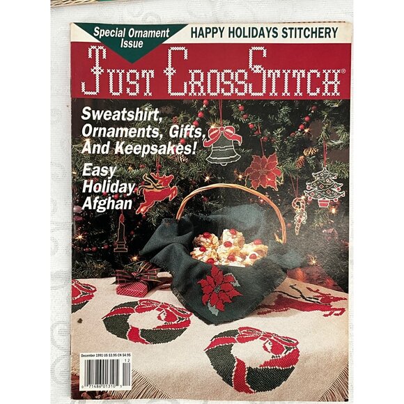 Vintage Just CrossStitch Magazine Collection 5 Issues 1991-1993 - Picture 4 of 11